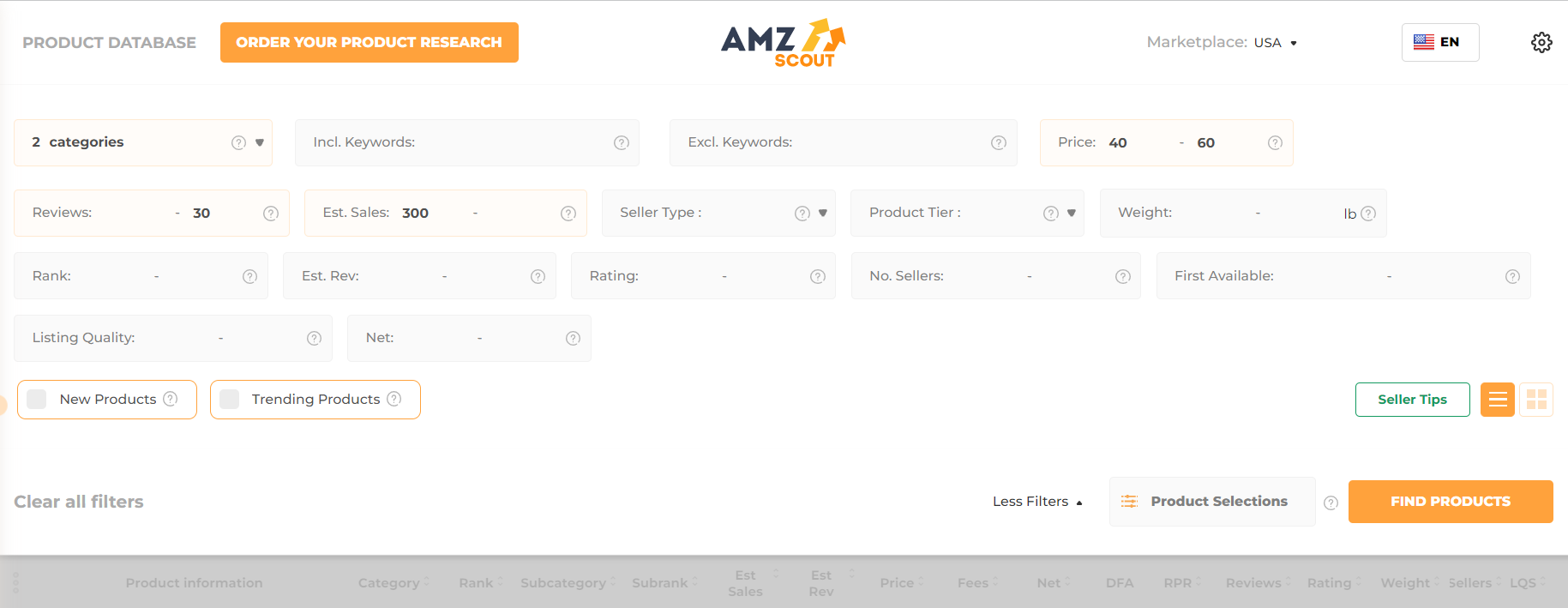 amzscout-amazon-database